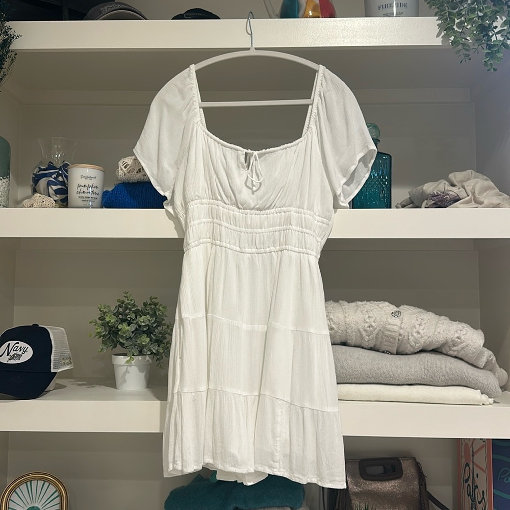 White summer dress